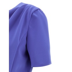 Draped dress
