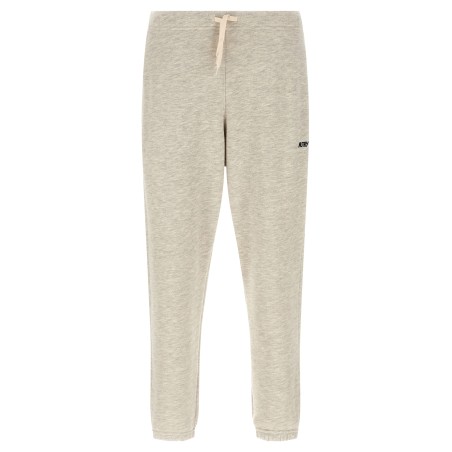 Logo embroidery joggers