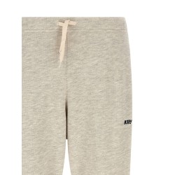 Logo embroidery joggers