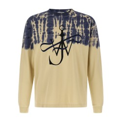 'Ribbon Anchor' tie-dye T-shirt