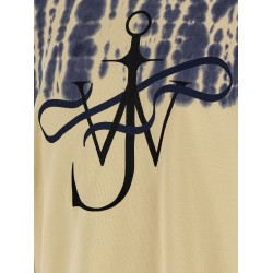 'Ribbon Anchor' tie-dye T-shirt