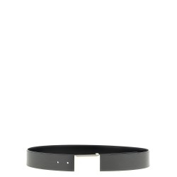 'Label' reversible belt