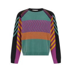 'Gizi Panelled' sweater