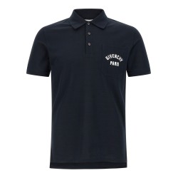 Pocket embroidery polo shirt