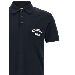 Pocket embroidery polo shirt
