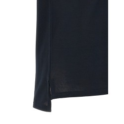 Pocket embroidery polo shirt
