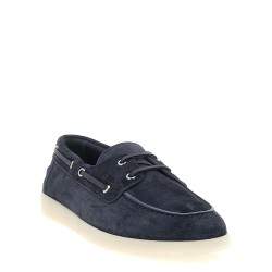 Suede boat shoe