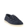 Suede boat shoe