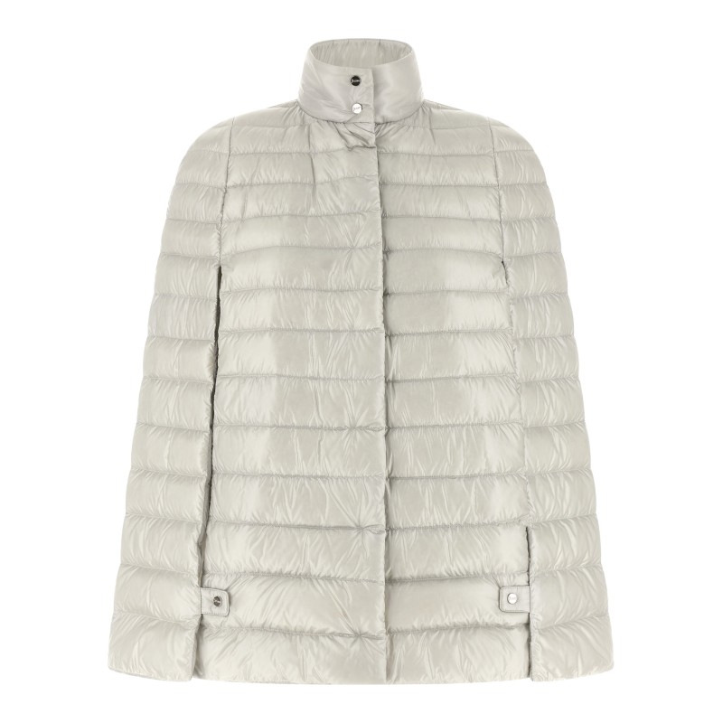 Cape down jacket