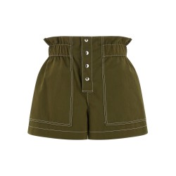 Gabardine shorts