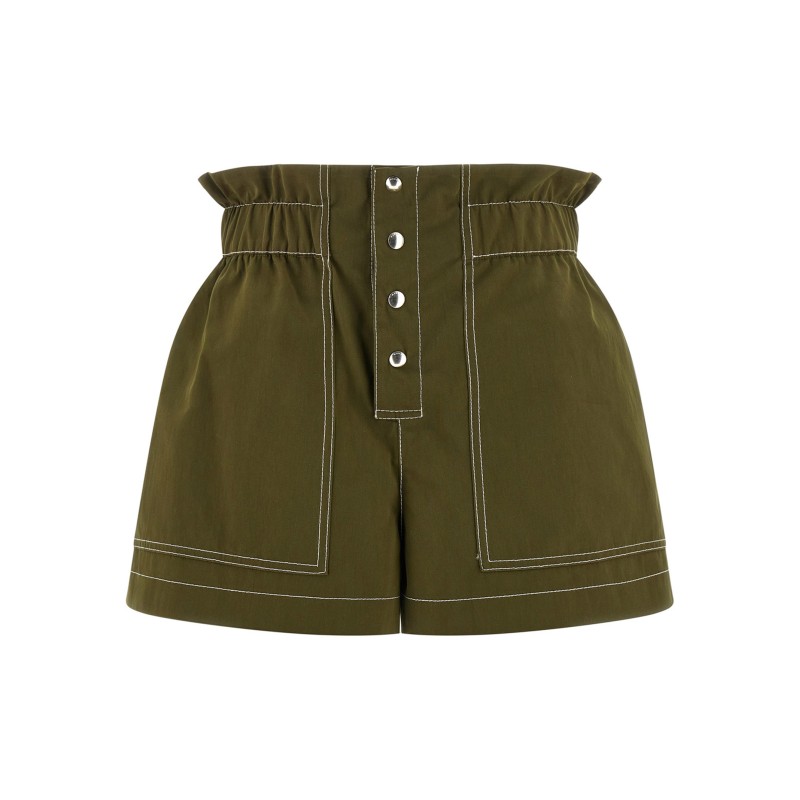 Gabardine shorts