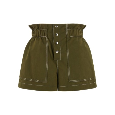 Gabardine shorts