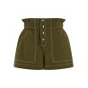 Gabardine shorts