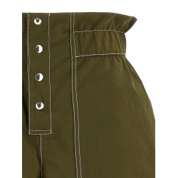Gabardine shorts