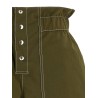 Gabardine shorts