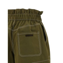 Gabardine shorts