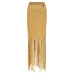 Fringed skirt