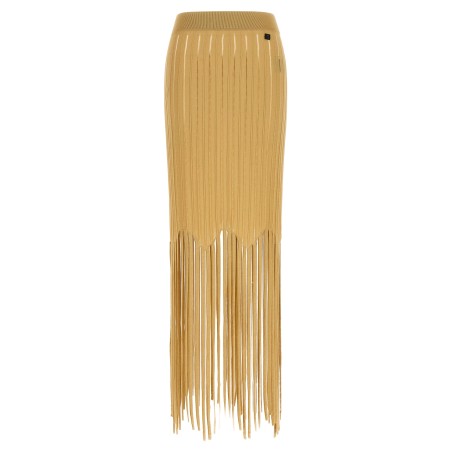 Fringed skirt