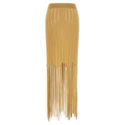 Fringed skirt