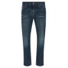 Logo patch jeans