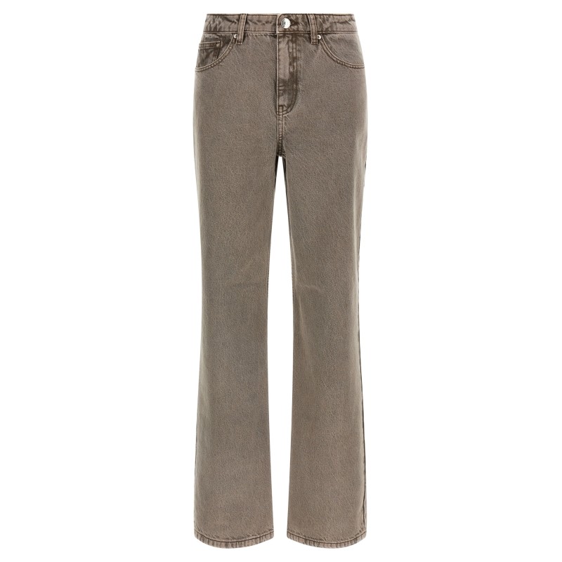 Straight leg jeans