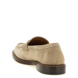 Suede loafers