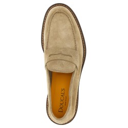 Suede loafers