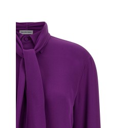 Shirt with scarf