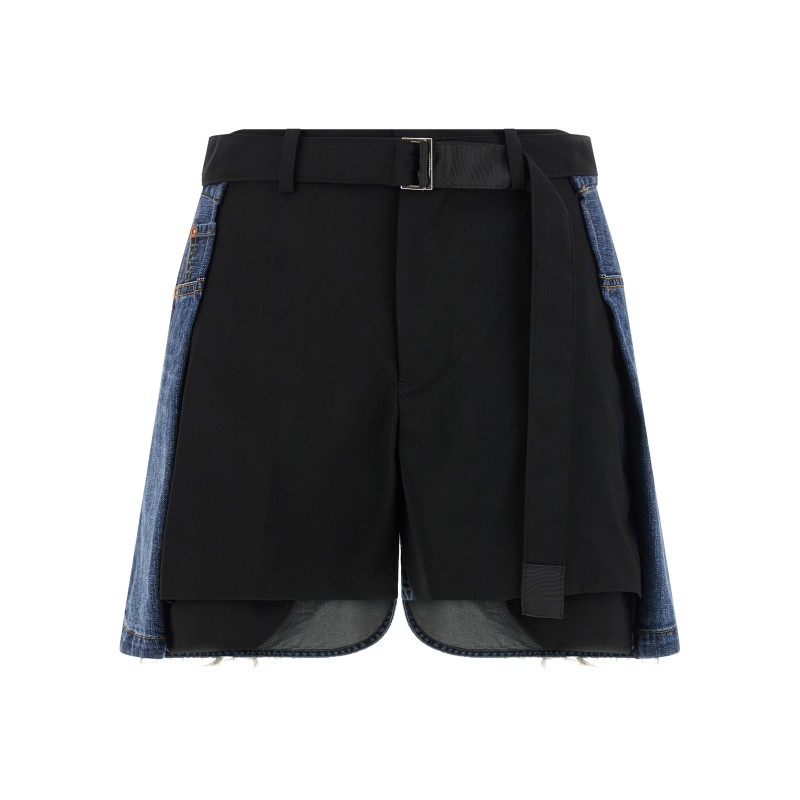 Wool insert shorts
