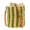 Valentino Garavani raffia small bucket bag