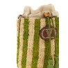Valentino Garavani raffia small bucket bag
