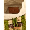 Valentino Garavani raffia small bucket bag