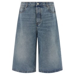 Denim bermuda shorts