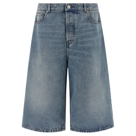 Denim bermuda shorts