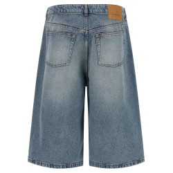 Denim bermuda shorts