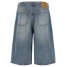 Denim bermuda shorts