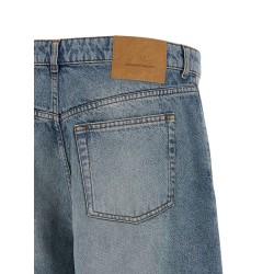 Denim bermuda shorts