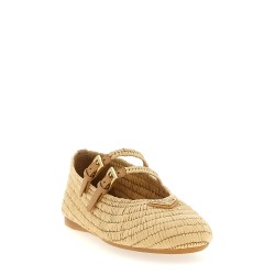 Crochet ballet flats