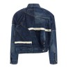 Patchwork denim jacket