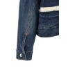 Patchwork denim jacket