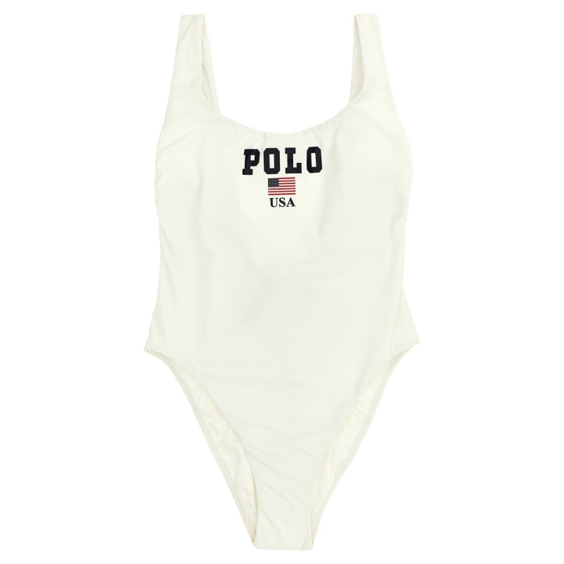 'Polo' one-piece swimsuit