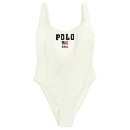 'Polo' one-piece swimsuit