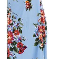 'Mazzo di fiori' print dress