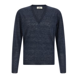 Linen and silk sweater