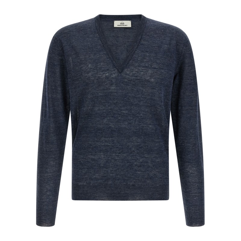 Linen and silk sweater