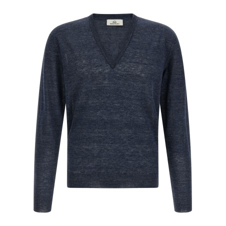 Linen and silk sweater