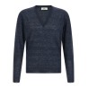 Linen and silk sweater