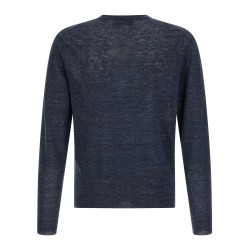 Linen and silk sweater