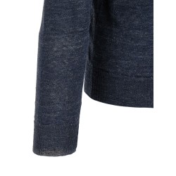 Linen and silk sweater