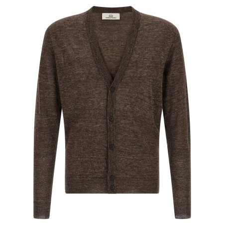 Linen silk cardigan